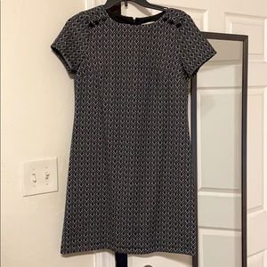 LOFT patterned shift dress